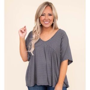 Chic Soul Blouse 1X